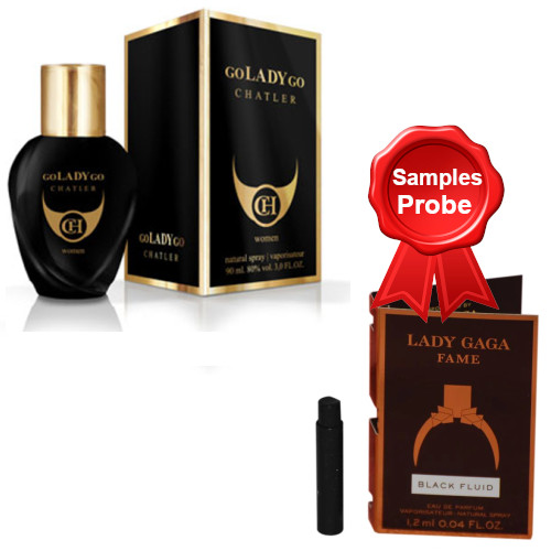 Chatler Go Lady Go, Perfume Sample Lady Gaga