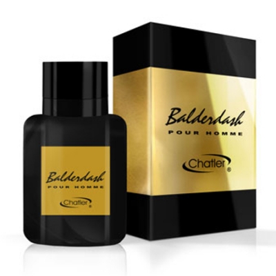 Chatler Balderdash Black 100 ml + Perfume Sample Spray Baldessarini Strictly Private