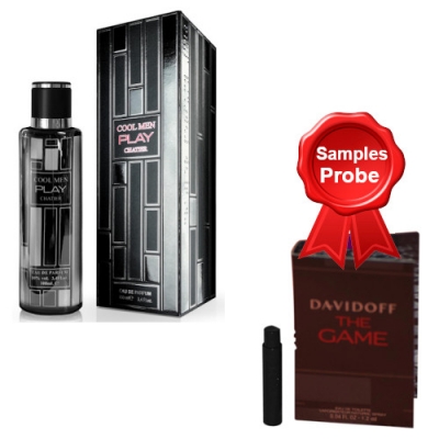 Chatler Cool Play Men 100 ml + Perfume Sample Davidoff The Game