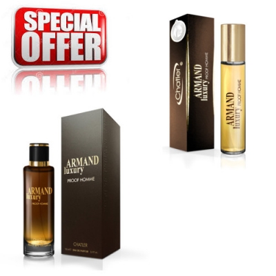 Chatler Armand Luxury Proof Homme - Promotional Set, Eau de Parfum 100 ml + Eau de Parfum 30 ml