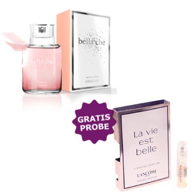 Chatler Bella Che 100 ml + Perfume Sample Spray Lancome La Vie Est Belle