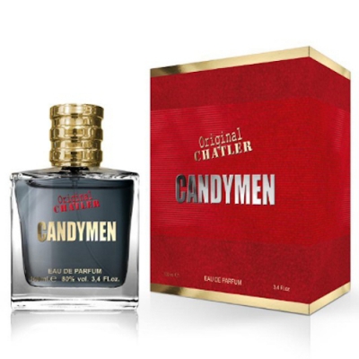 Chatler Original Candymen 100 ml + Perfume Sample Spray Gaultier Scandal Homme
