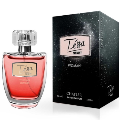 Chatler Tessa Night 100 ml + Perfume Sample Spray Lancome Tresor La Nuit