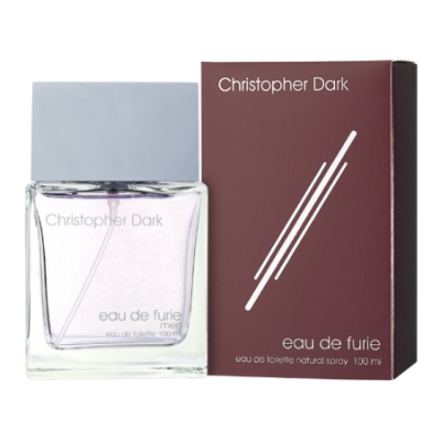 Christopher Dark Eau de Furie 100 ml + Perfume Sample Spray Calvin Klein Euphoria Men