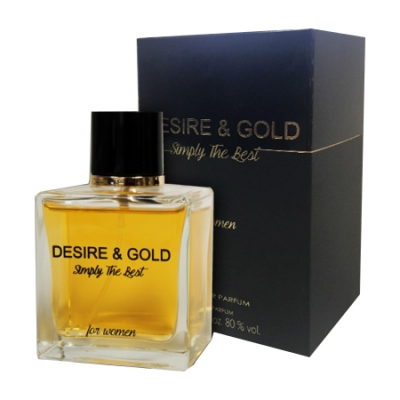 Cote Azur Desire & Gold Simply The Best - Eau de Parfum for Women 100 ml