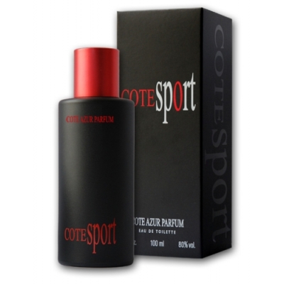Cote Azur Cote Sport 100 ml + Perfume Sample Spray Giorgio Armani Code Sport