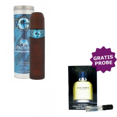 Cuba Copacabana 100 ml + Perfume Sample Spray Dolce Gabbana Light Blue Homme