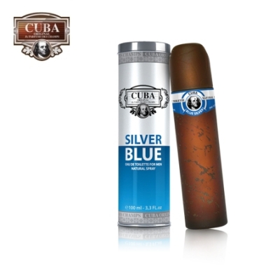 Cuba Silver Blue - Eau de Toilette for Men 100 ml