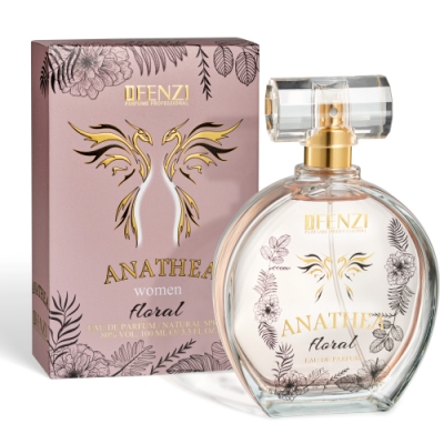 JFenzi Anathea Floral 100 ml + Perfume Sample Spray Paco Rabanne Olympea Blossom