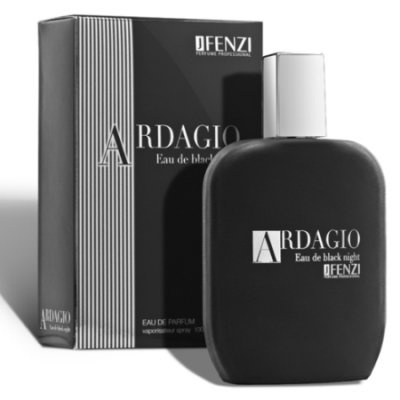 JFenzi Ardagio Black Night - Eau de Parfum for Men 100 ml