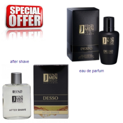 JFenzi Desso Gold Gentleman - Promotional Set, Eau de Parfum, Aftershave