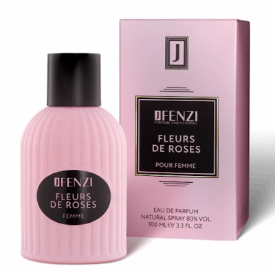 JFenzi Fleurs De Roses Femme - Eau de Parfum for Women 100 ml