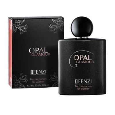 JFenzi Opal Glamour - Promotional Set, Eau de Parfum for Women, Natural Soy Candle