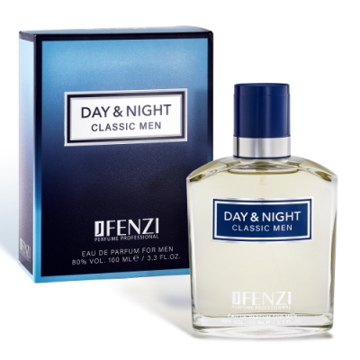 JFenzi Day Night Classic Men - Eau de Parfum for Men 100 ml