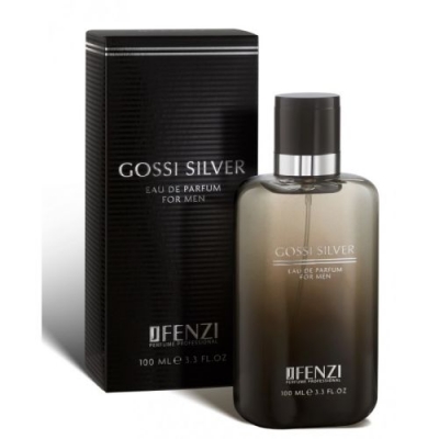 JFenzi Gossi Silver Men - Parfumuotas vanduo 100 ml, Gucci Guilty Homme pavyzdys