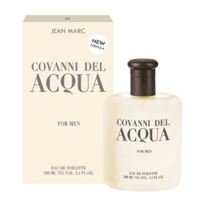 Jean Marc Covanni del Acqua - Eau de Toilette for Men 100 ml