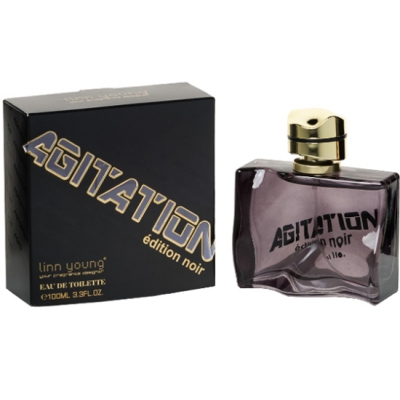 Linn Young Agitation Edition Noir 100 ml + Perfume Sample Spray Yves Saint Laurent La Nuit L'Homme