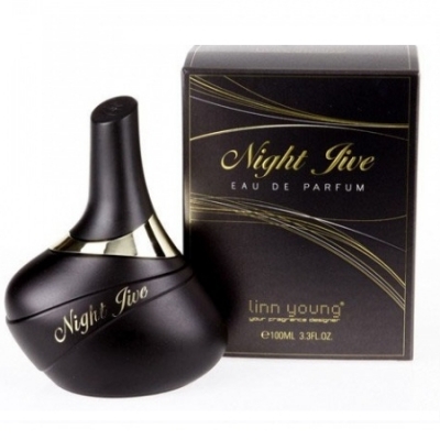 Linn Young Night Jive 100 ml + Perfume Sample Spray Hugo Boss Nuit Femme