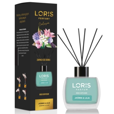 Loris Jasmine & Lilac, Home Reed Diffuser - 120 ml