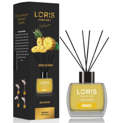 Loris Pineapple, Home Reed Diffuser - 120 ml