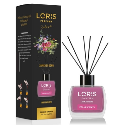 Loris Wild Flowers, Home Reed Diffuser - 120 ml