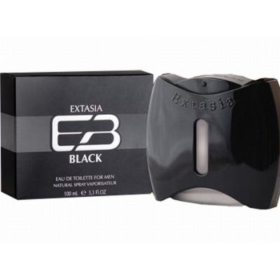 New Brand Extasia Black - Eau de Toilette for Men 100 ml