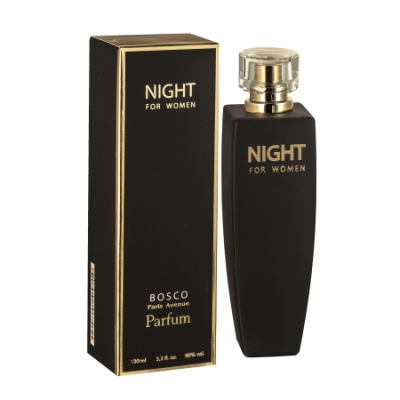 Paris Avenue Bosco Night 100 ml + Perfume Sample Spray Hugo Boss Nuit Femme