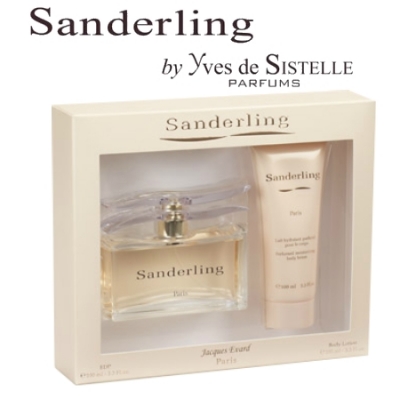 Paris Bleu Sanderling - Gift Set for Women, Eau de Parfum, Body Lotion