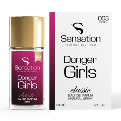 Sensation 003 Danger Girls Eau de Parfum for Women 36 ml