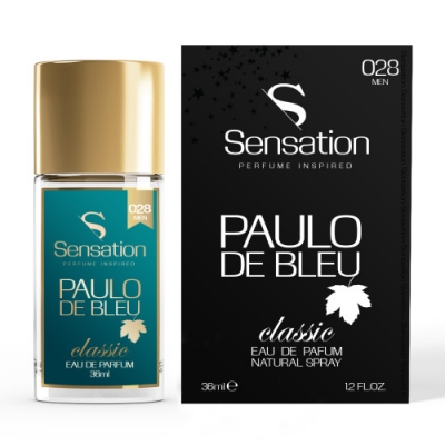 Sensation 028 Paulo Le Bleu Eau de Parfum for Men 36 ml