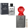 Bi-Es Laserre Pour Homme 100 ml + Perfume Sample Lacoste Pour Homme