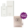 Christopher Dark Giovano 100 ml + Perfume Sample Spray Armani Acqua Di Gio