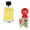 Luxure Flirty 100 ml + Perfume Sample Paco Rabanne Fame