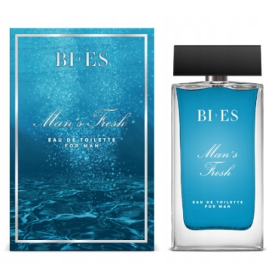 Bi-Es Mans Fresh - Eau de Toilette for Men 90 ml