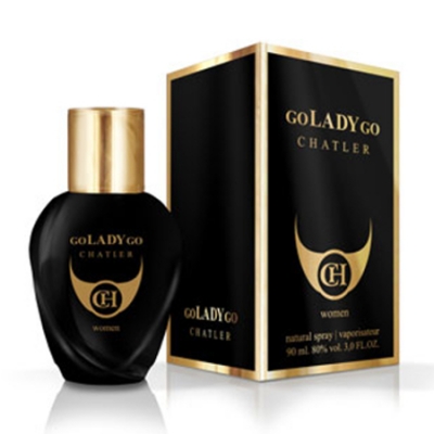 Chatler Go Lady Go 100 ml + Perfume Sample Spray Lady Gaga Fame