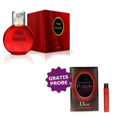 Chatler Plaza Hipnotic 100 ml + Perfume Sample Spray Christian Dior Hypnotic Poison