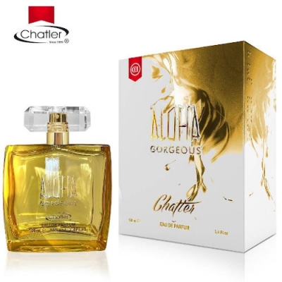 Chatler Aloha Gorgeous 100 ml + Perfume Sample Spray Thierry Mugler Alien Goddess