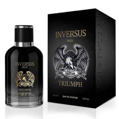 Chatler Inversus Triumph Men 100 ml + Perfume Sample Spray Paco Rabanne Invictus Victory