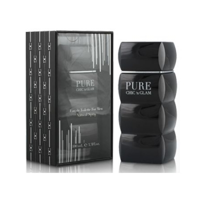 New Brand Chic n Glam Pure - Eau de Toilette for Men 100 ml