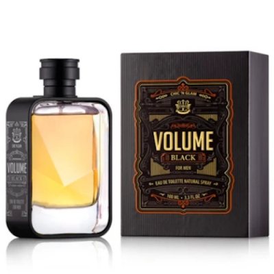 New Brand Chic'n Glam Volume Black - Eau de Toilette for Men 100 ml