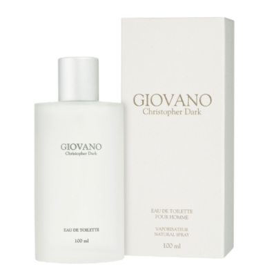 Christopher Dark Giovano 100 ml + Perfume Sample Spray Armani Acqua Di Gio