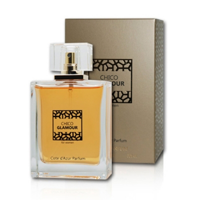 Cote Azur Chico Glamour 100 ml + Perfume Sample Spray Chanel Gabrielle