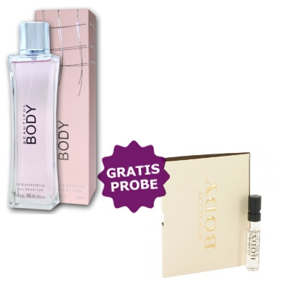 Cote Azur Beautiful Body 100 ml + Perfume Sample Spray Burberry Body