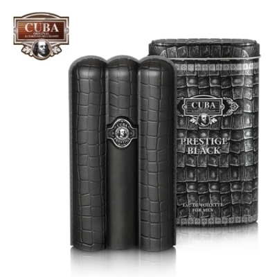 Cuba Prestige Black Men - Eau de Toilette for Men 90 ml