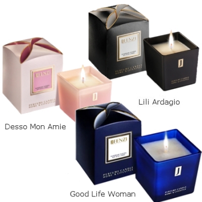 JFenzi Natural Soy Candle - Promotional Set 3 pcs., Desso Mon Amie, Lili Ardagio, Good Life