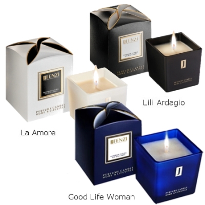 JFenzi Natural Soy Candle - Promotional Set 3 pcs., La Amore, Good Life, Lili Ardagio