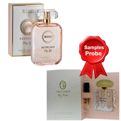 JFenzi Retruard My Life 100 ml + Perfume Sample Trussardi My Name