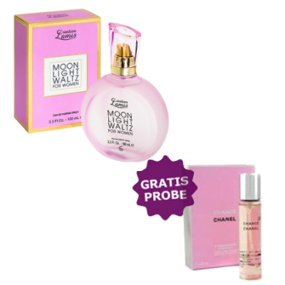 Lamis Moon Light Waltz 100 ml + Perfume Sample Spray Chanel Chance