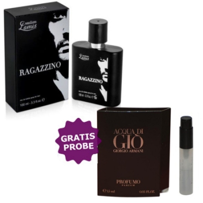 Lamis Ragazzino 100 ml + Perfume Sample Spray Armani Acqua Profumo