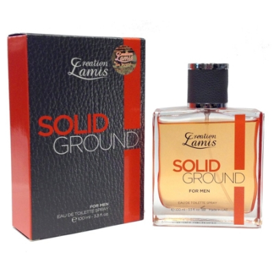 Lamis Solid Ground Men 100 ml + Perfume Sample Spray Hermes Terre D'Hermes